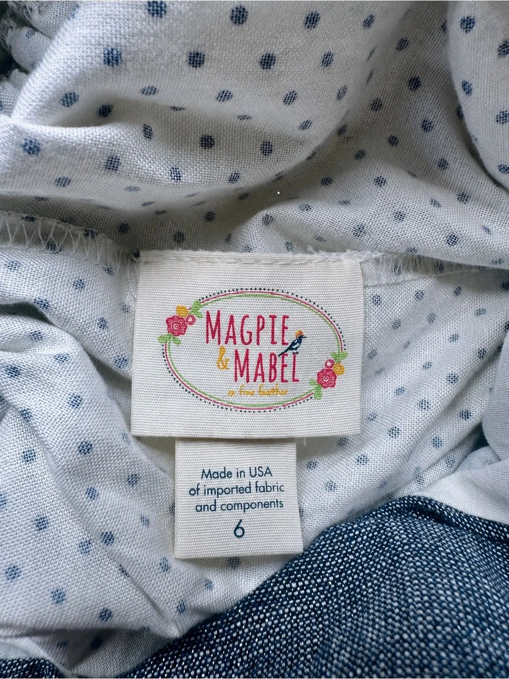 Magpie & Mabel Willa Romper Secret Garden Girls 6 Lace Tulle Metallic